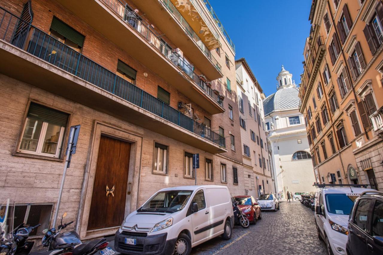Popolo Accommodation - Lovely Central Apartment Rome Bagian luar foto