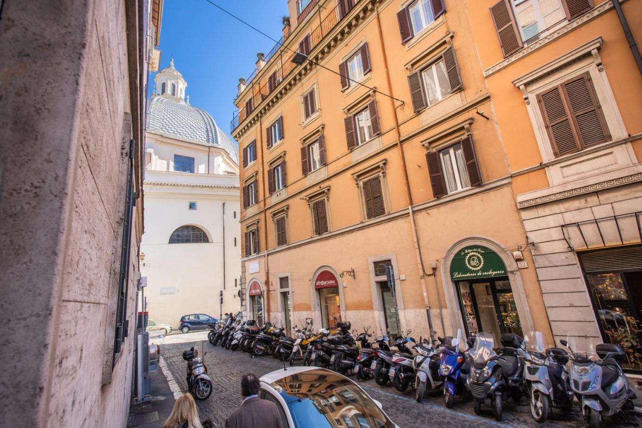 Popolo Accommodation - Lovely Central Apartment Rome Bagian luar foto